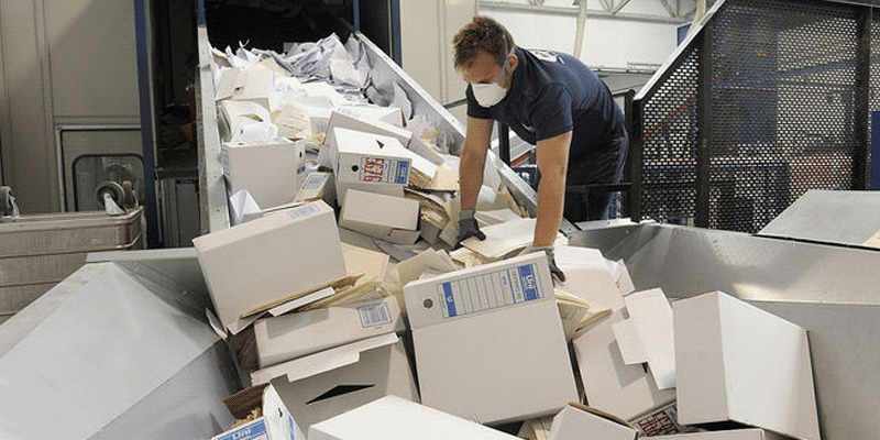 Destrucción periódica de documentos