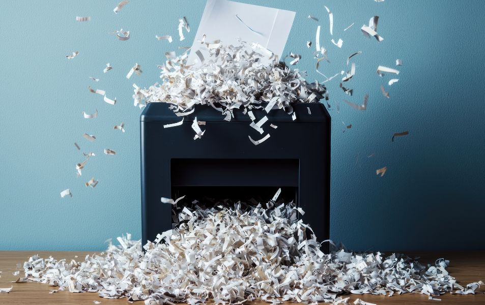 Cómo destruir documentos de forma segura en casa